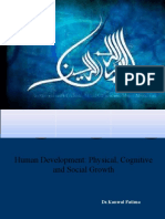 Human Development, Physical, Cognitive and Social Growth