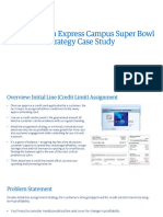 The Amex Campus Super Bowl Strategy Case Study Vfinal