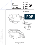 BMW Marine Motor D150, D190, D530, D636 Parts Catalog