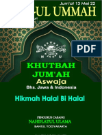 KHUTBAH 13 Mei 22