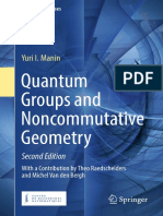 Quantum Groups and Noncommutative Geometry by Yuri I. Manin