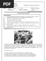 Teste 6º ano III unidade