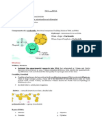 DNA and RNA