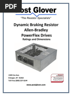 Dynamic Braking Resistor Specifications | PDF | Resistor | Electrical ...