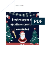 Estrategias de Escrituras Creativas Navideñas