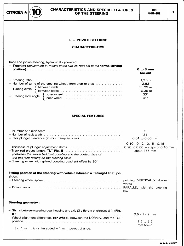 Power Steering Pinion PDF