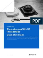 3D Printed Thermoforming Guide