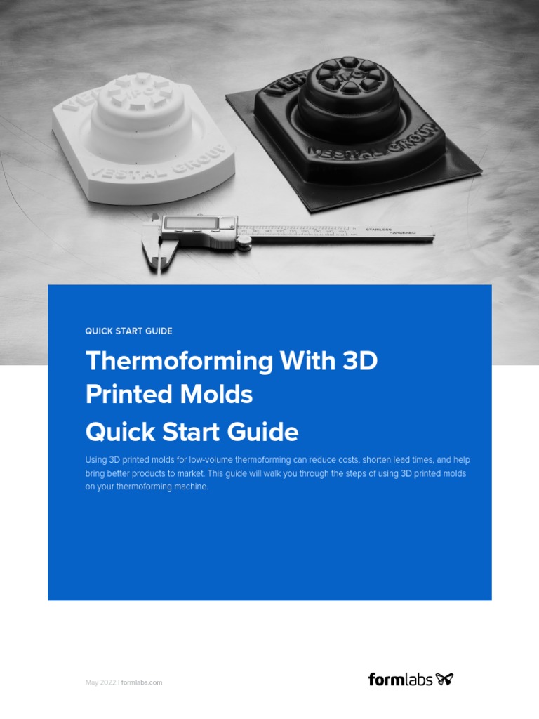 3D Printed Molds Thermoforming Guide | PDF | 3 D Printing | Materials