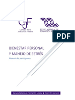 Manual Del Participante Bienestar Personal y Manejo de Estrés