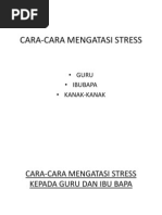 Cara-Cara Mengatasi Stress (Hana)