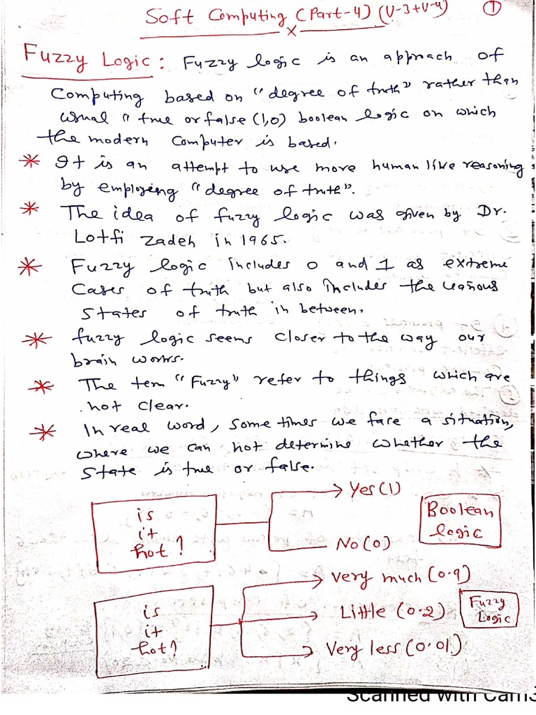 Soft Computing Unit 3 and Unit 4 Notes | PDF