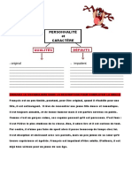 Un Portrait La Personnalite Comprehension Orale Feuille Dexercices Liste de Vo - 15937