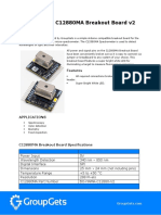 C12880MA Breakout Board v2 - Datasheet - 1.2