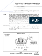 Technical Service Information: Automatic Transmission Service Group