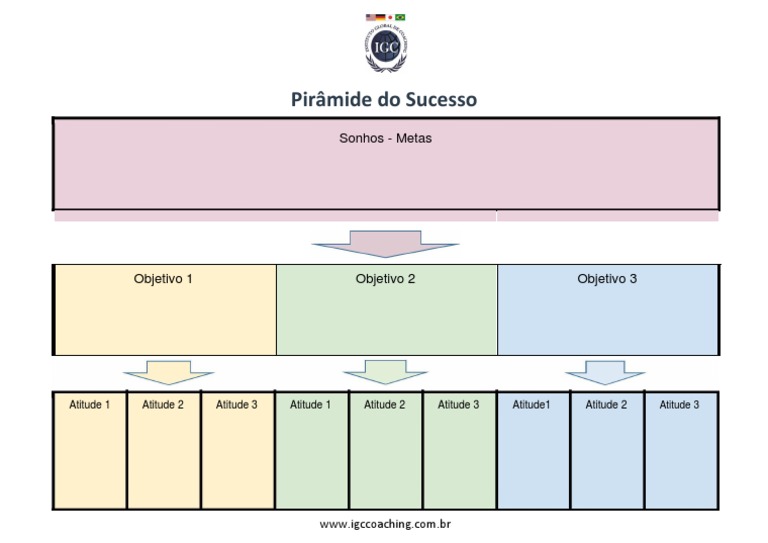 Pirâmide do Sucesso e Metas | PDF