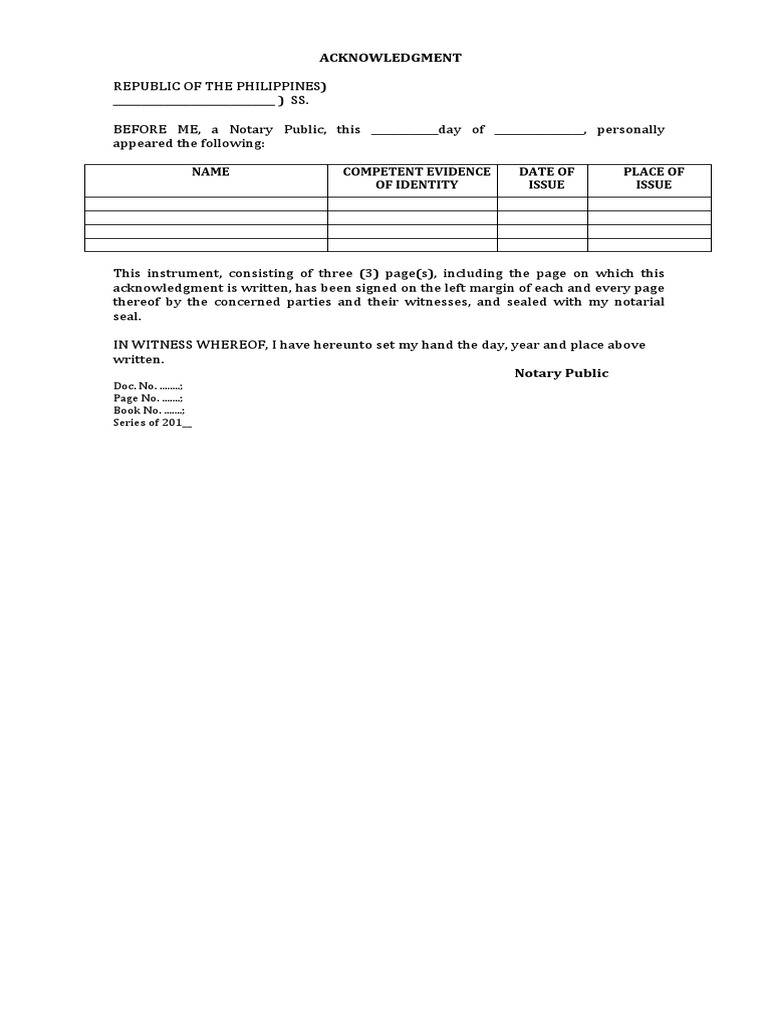 Acknowledgment Sample | PDF
