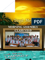 Assembly Class Vii-D