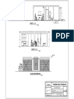 Corte A - A: Vivienda Multifamiliar