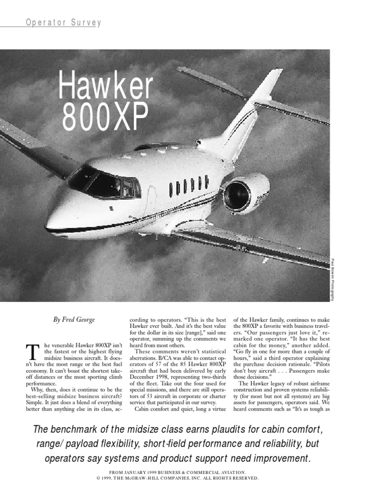 Hawker 800xp PDF Aircraft Avionics