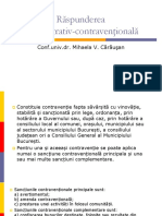 Drept Administrativ Contravenţional