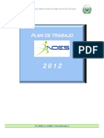 Plan de Trabajo INDES 2012