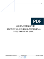 Section II-General Technical Requirement