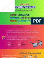 Curso Lenguaje: El adjetivo