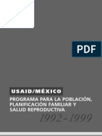 Programa de Planificacion Familiar Mexicano