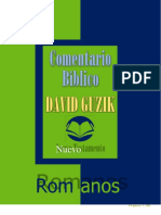 Comentario Biblicos ROMANOS - David Guzik 21072022OK