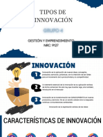 Tipos de Innovación - Grupo 4