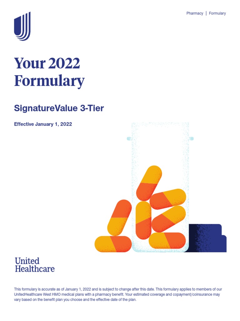 Pharmacy PDL Signaturevalue 3t Formulary Jan 2022 PDF Generic Drug