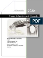 Primer Trabajo de Resistencia de Materiales