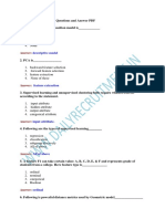 ML MCQ Questions and Answer PDF