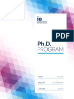 IE PhD Program Offers Excellence in Research Training