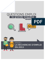 Chercher Un Emploi en 2013