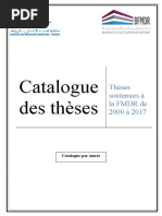 Catalogue These 2017 | PDF | Dentiste | Orthodontie