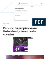 Fabrica Tu Propia Cama Flotante Siguiendo Este Tutorial