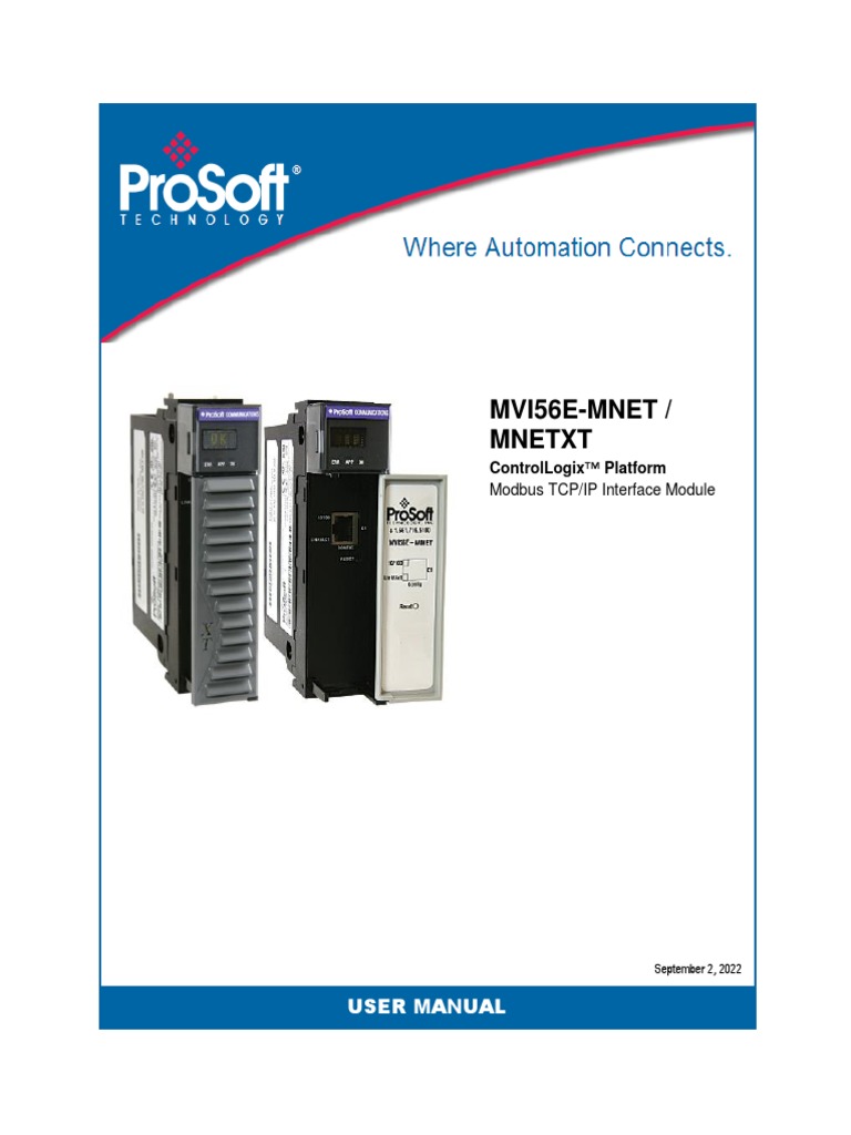 Mvi56e Mnet Mnetxt Um | PDF | Transmission Control Protocol | Computer ...