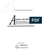 Apuntes Juridicos de Secretarios Pte 1