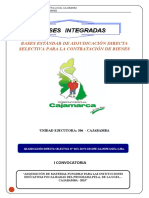 Adquisición de material escolar Cajabamba 2015