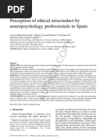 Olabarrieta (2017) - Perception of Ethical Misconduct in Spain