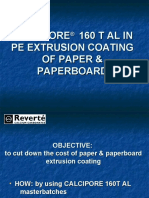 Calcipore 160t Al in Pe Extrusion Coating