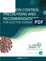 EN - Infection Control Precautions and Recommendations For Elective Surgeries