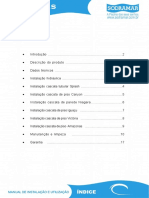 Instalação e manutenção de cascatas em aço inoxidável