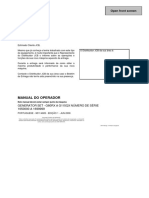 Manual Do Operador: Generator Set - G60Rx A G115Qx Número de Série 1650000 A 1699999