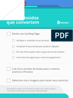 PartiuVender Checklist Semana 02 Crie Conteúdos Que Convertem