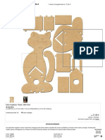 1 Oferte Începând de La 11,95 : Deko-Vogelhaus Katze, MDF-Holz