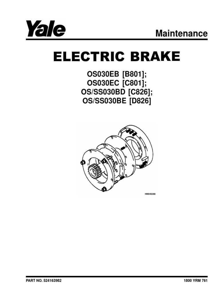Electric Brake PDF Electric Motor Brake