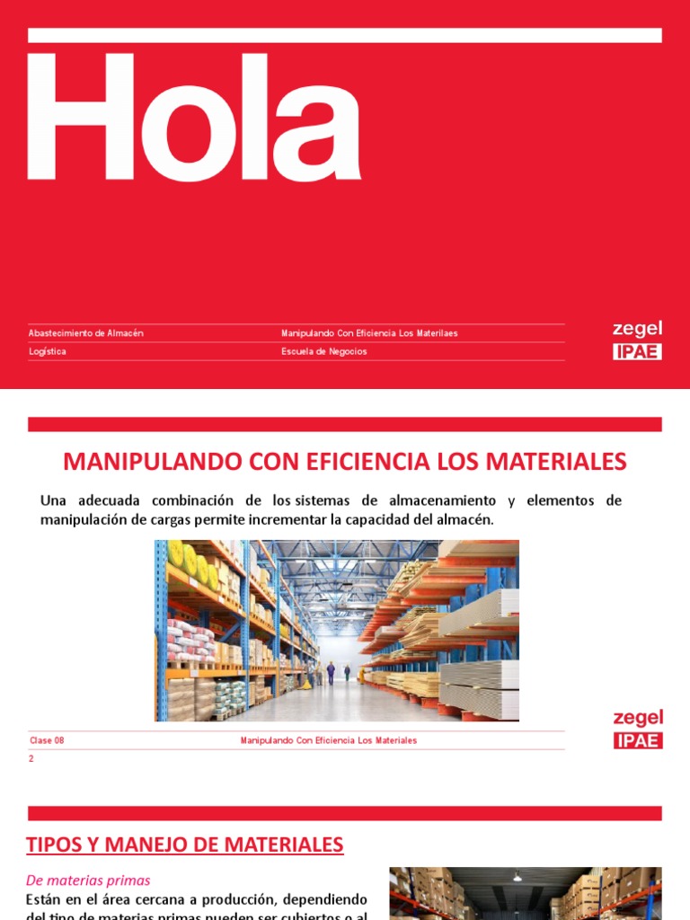 Eficiencia en Almacenamiento y Logística | PDF | Almacén | Logística