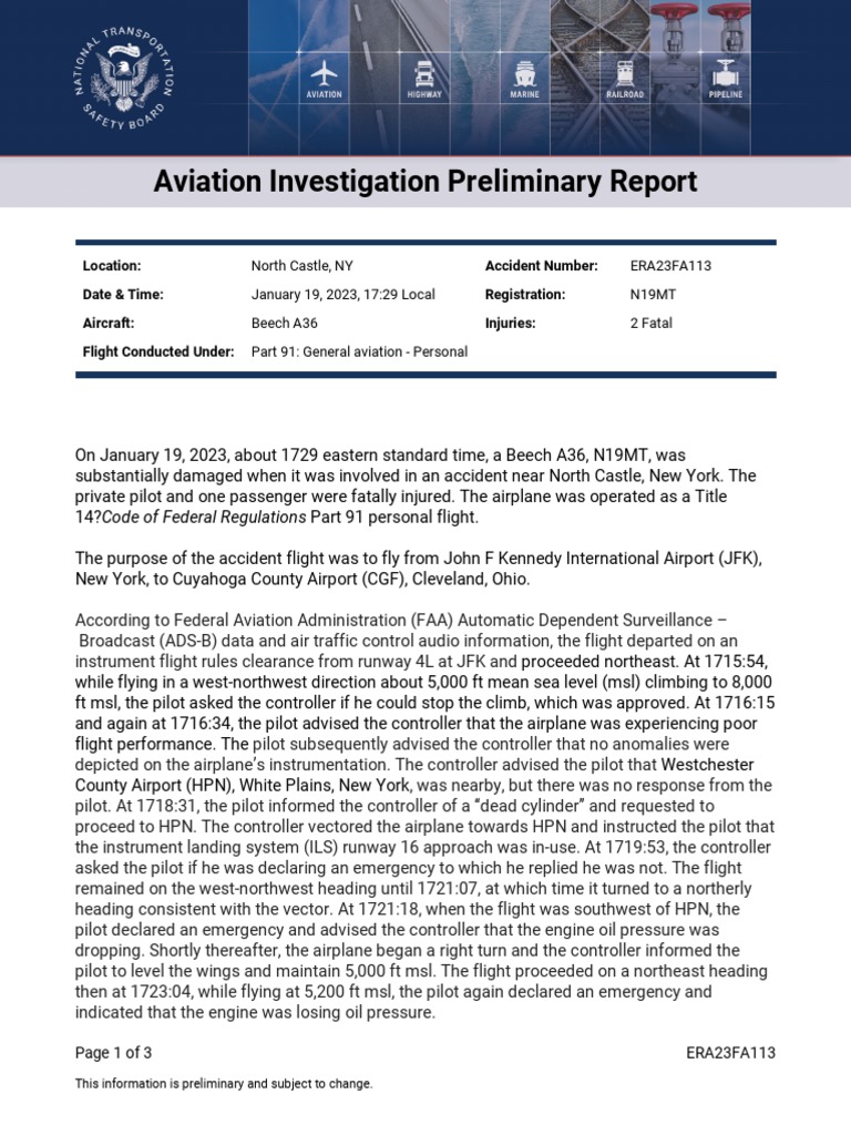 Lake Tahoe Tragedy Ntsbs Preliminary Reportwhat Went Wrong - 0nda29g